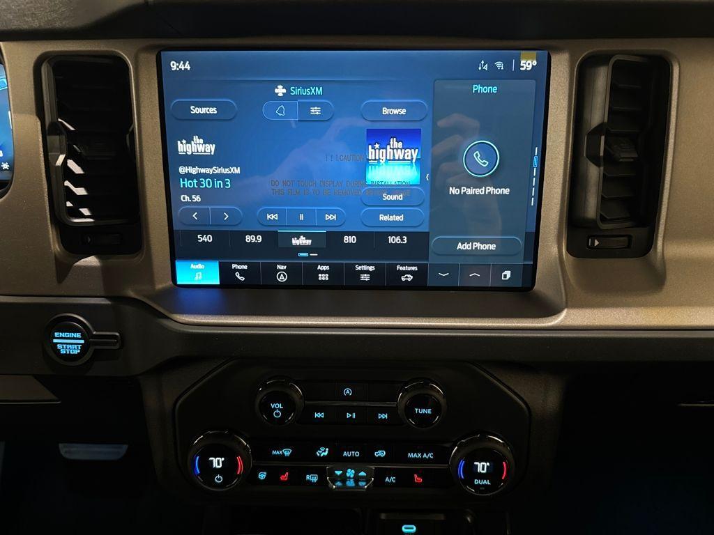 new 2025 Ford Bronco car, priced at $48,419