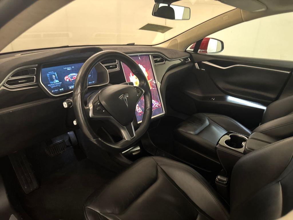 used 2015 Tesla Model S car, priced at $17,901