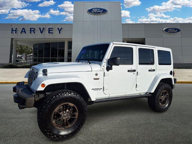 used 2017 Jeep Wrangler Unlimited car, priced at $20,943