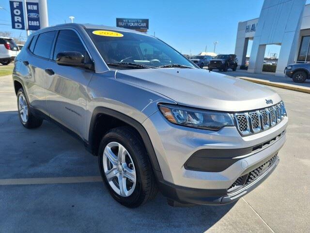 used 2023 Jeep Compass car, priced at $19,715