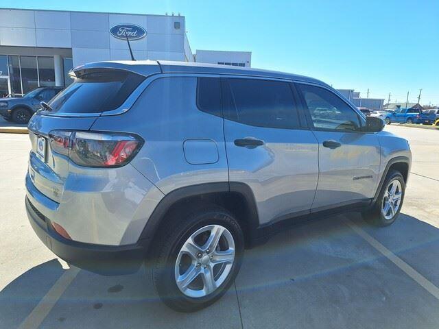 used 2023 Jeep Compass car, priced at $19,715