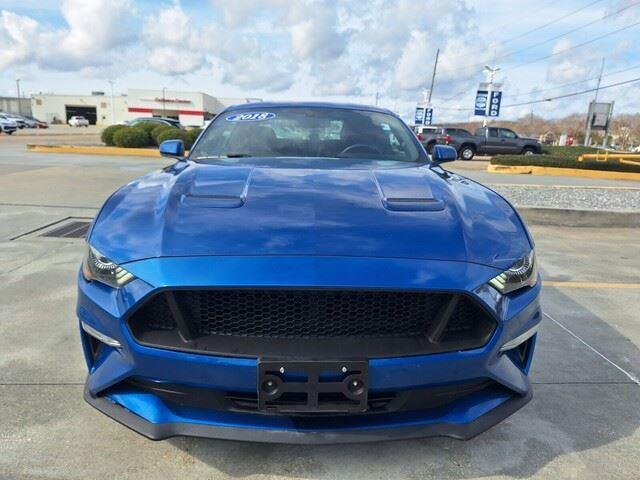 used 2018 Ford Mustang car, priced at $17,693