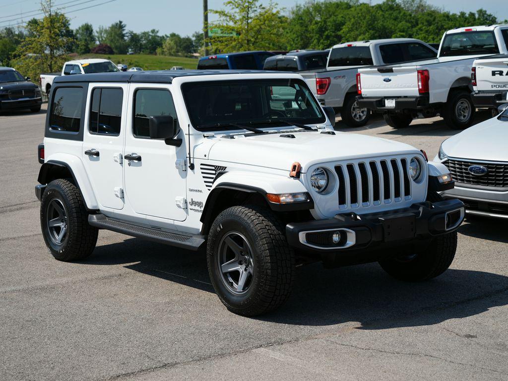 used 2021 Jeep Wrangler Unlimited car, priced at $30,841