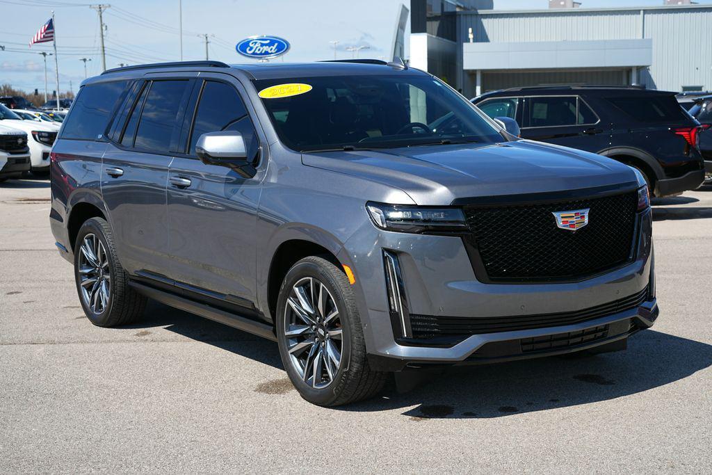 used 2021 Cadillac Escalade car, priced at $51,900