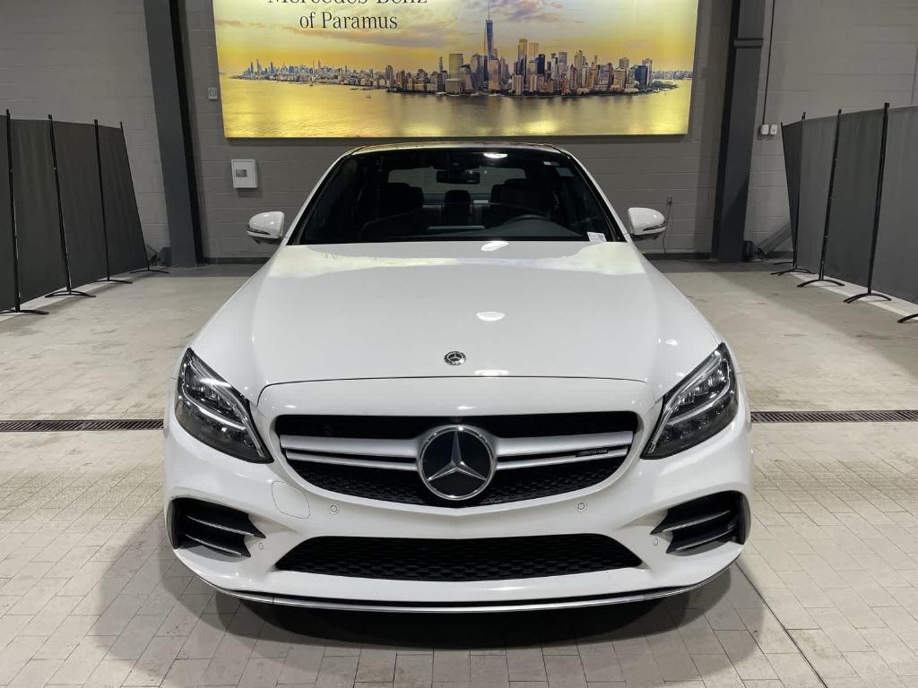 used 2020 Mercedes-Benz AMG C 43 car, priced at $32,709