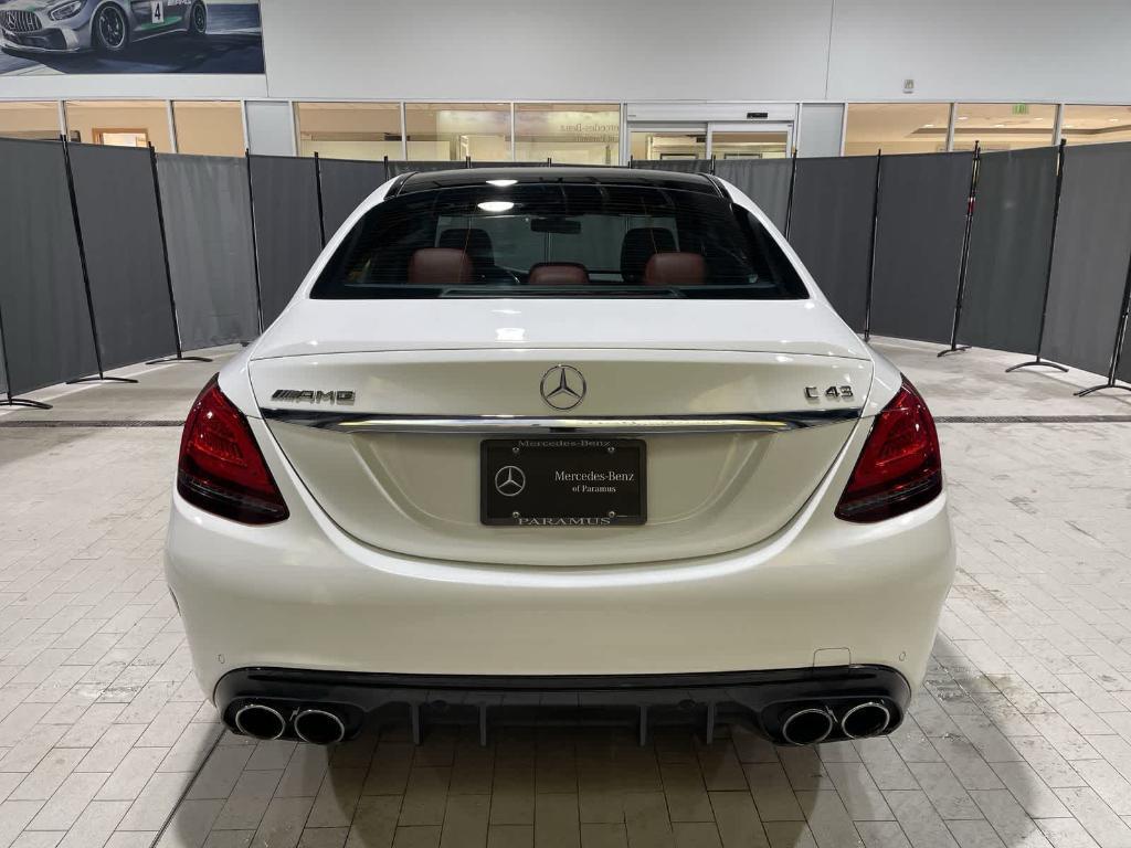 used 2020 Mercedes-Benz AMG C 43 car, priced at $32,709