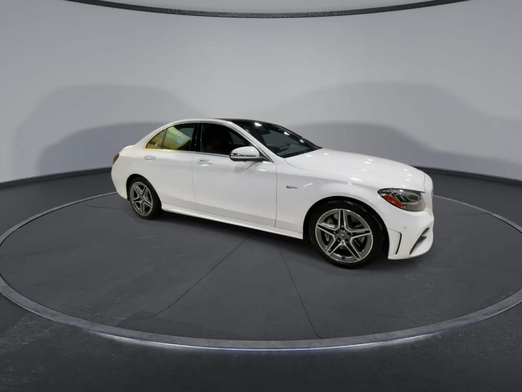 used 2020 Mercedes-Benz AMG C 43 car, priced at $32,709