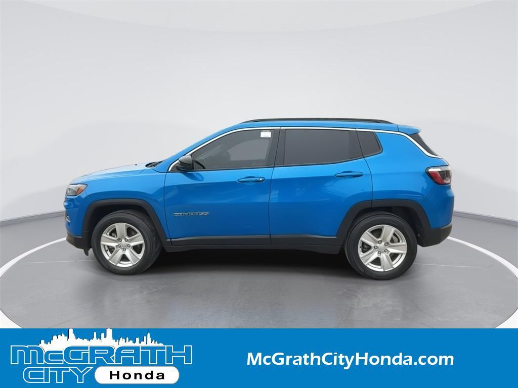 used 2022 Jeep Compass car, priced at $18,099