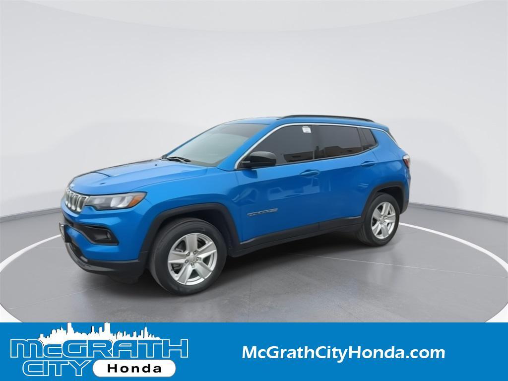 used 2022 Jeep Compass car, priced at $18,099
