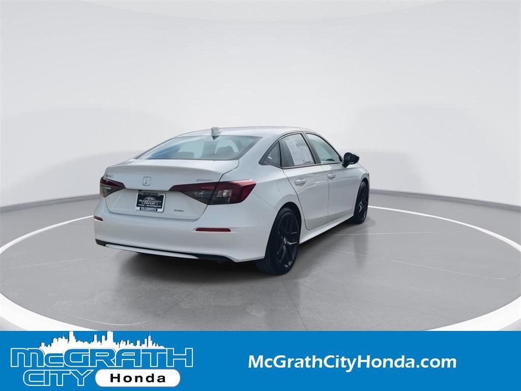 used 2025 Honda Civic Hybrid car, priced at $27,897