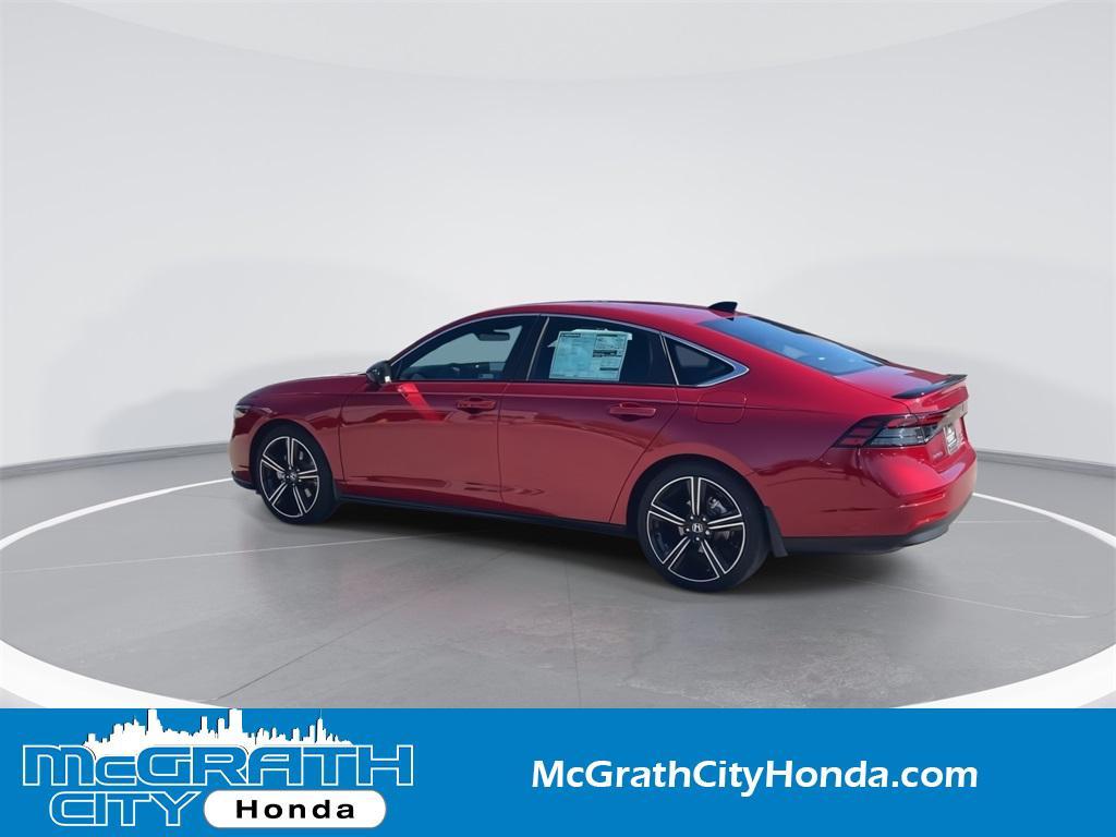 new 2025 Honda Accord Hybrid car, priced at $33,700