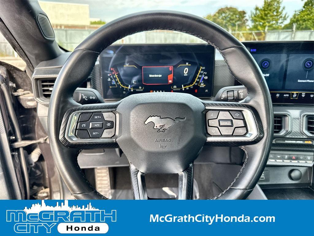 used 2024 Ford Mustang car, priced at $24,799