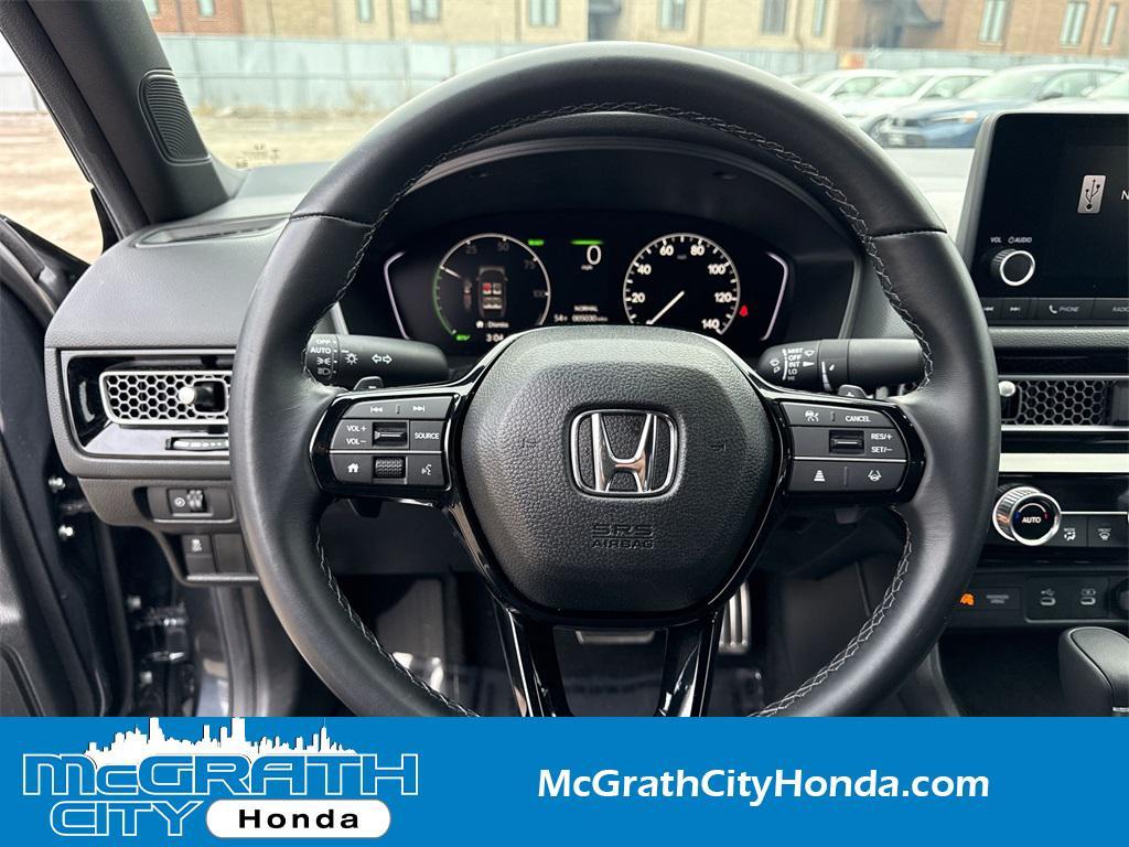 used 2025 Honda Civic Hybrid car, priced at $28,148