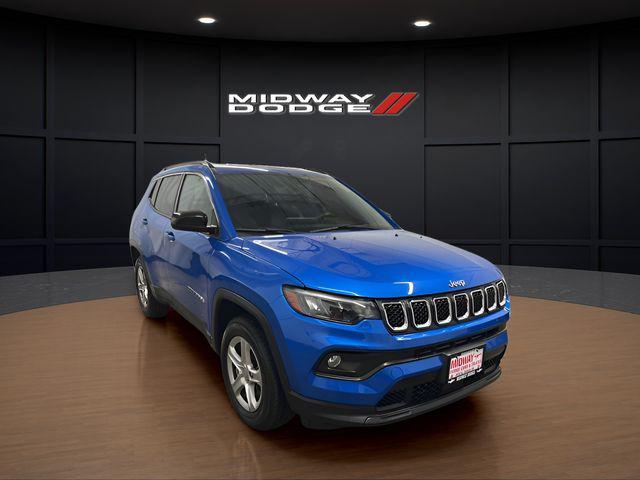 used 2023 Jeep Compass car, priced at $18,895