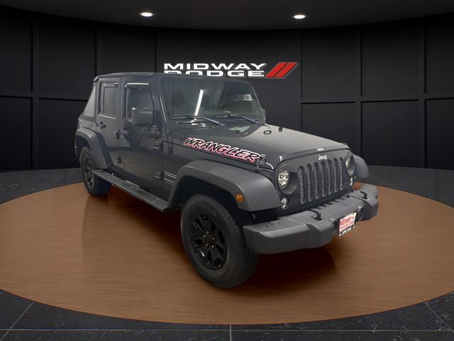 used 2018 Jeep Wrangler JK Unlimited car, priced at $18,949