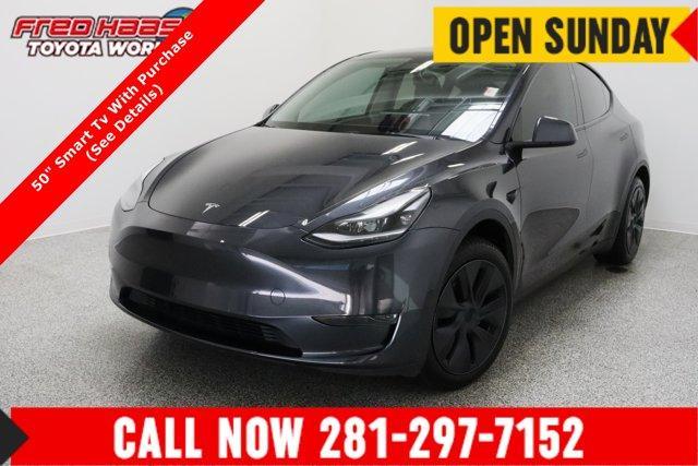 used 2024 Tesla Model Y car, priced at $34,995