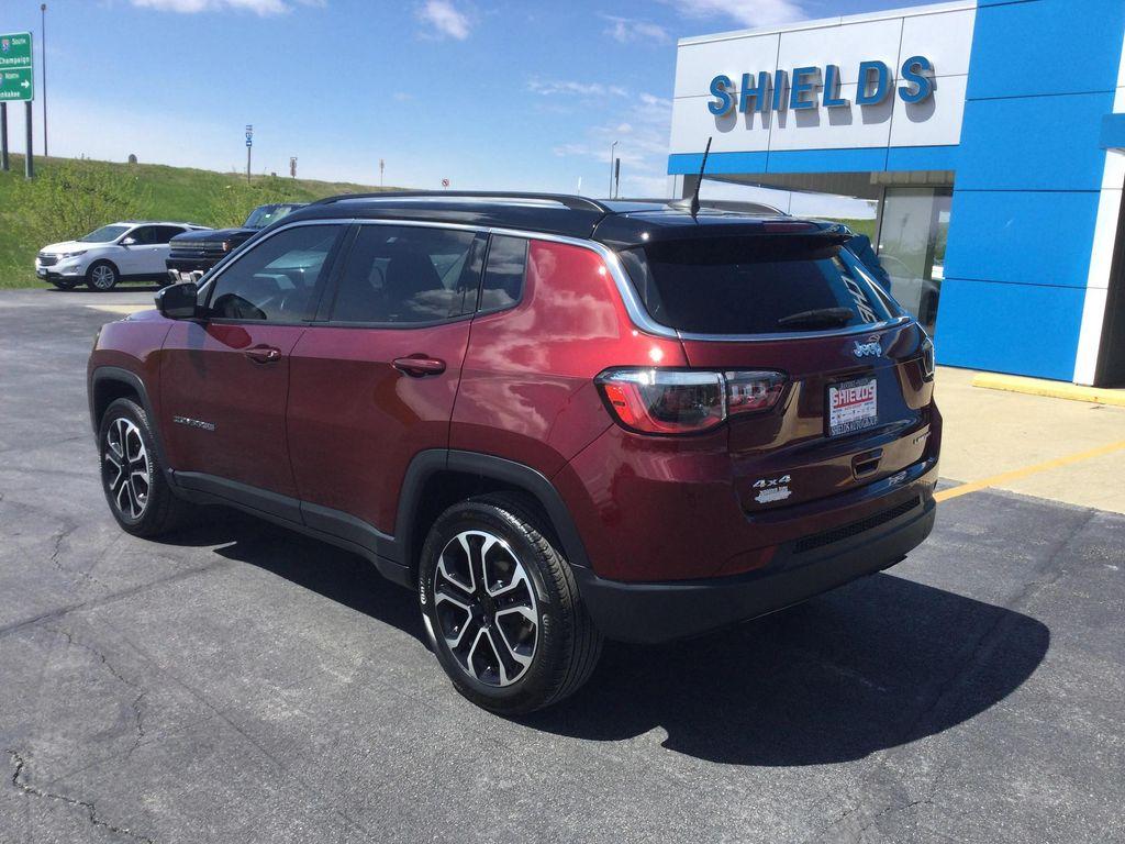 used 2022 Jeep Compass car, priced at $23,495