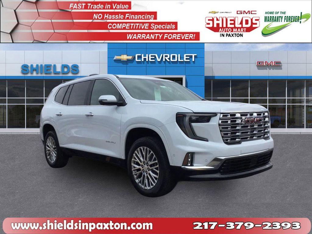 new 2026 GMC Acadia car, priced at $62,500
