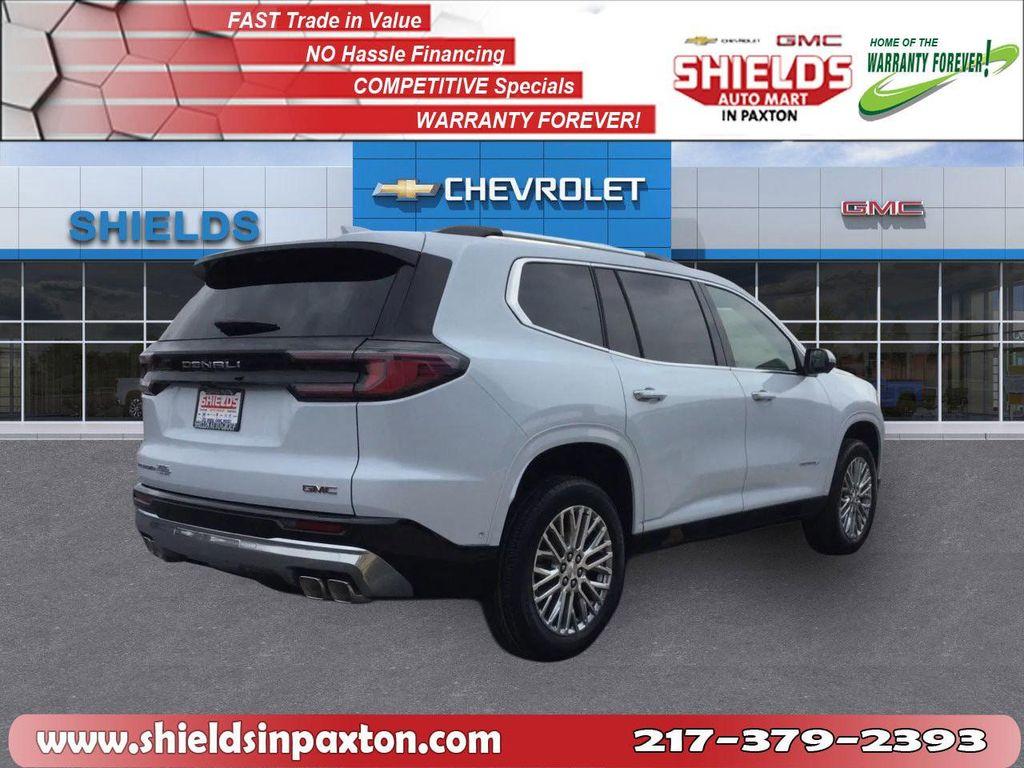 new 2026 GMC Acadia car, priced at $62,500