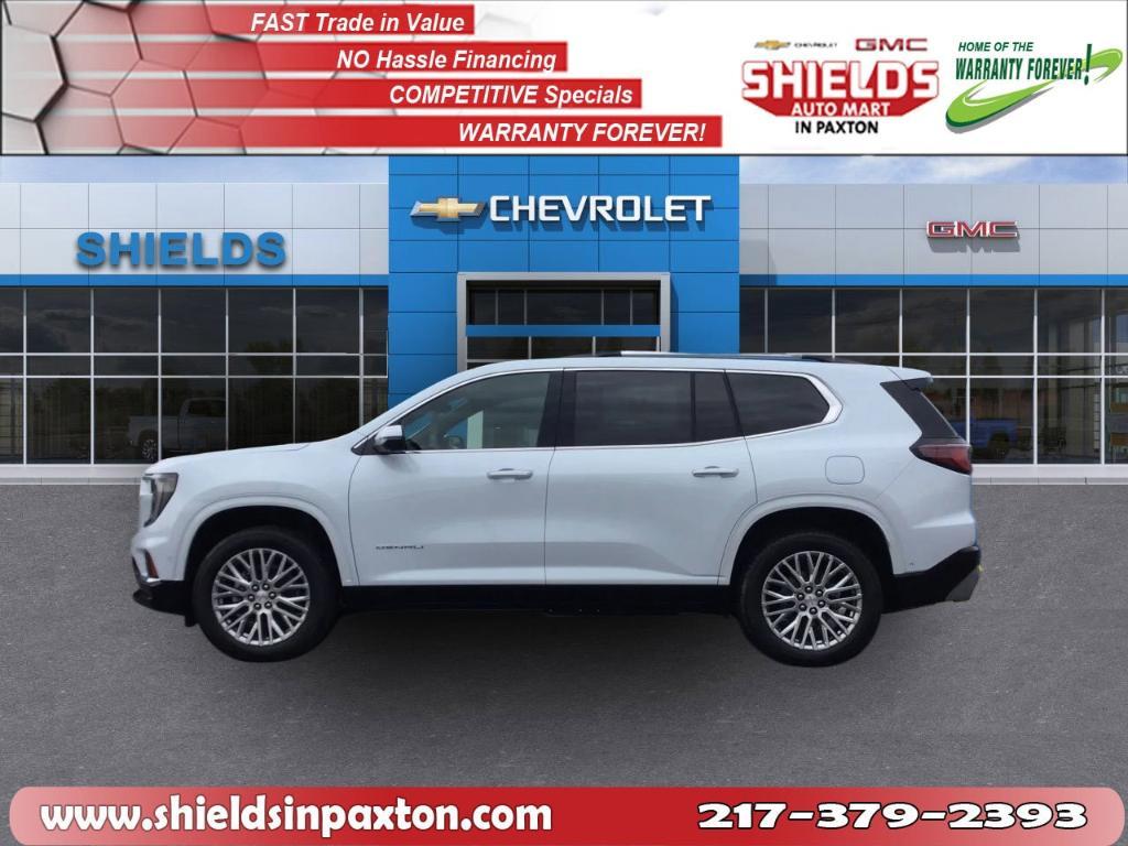 new 2026 GMC Acadia car, priced at $62,500