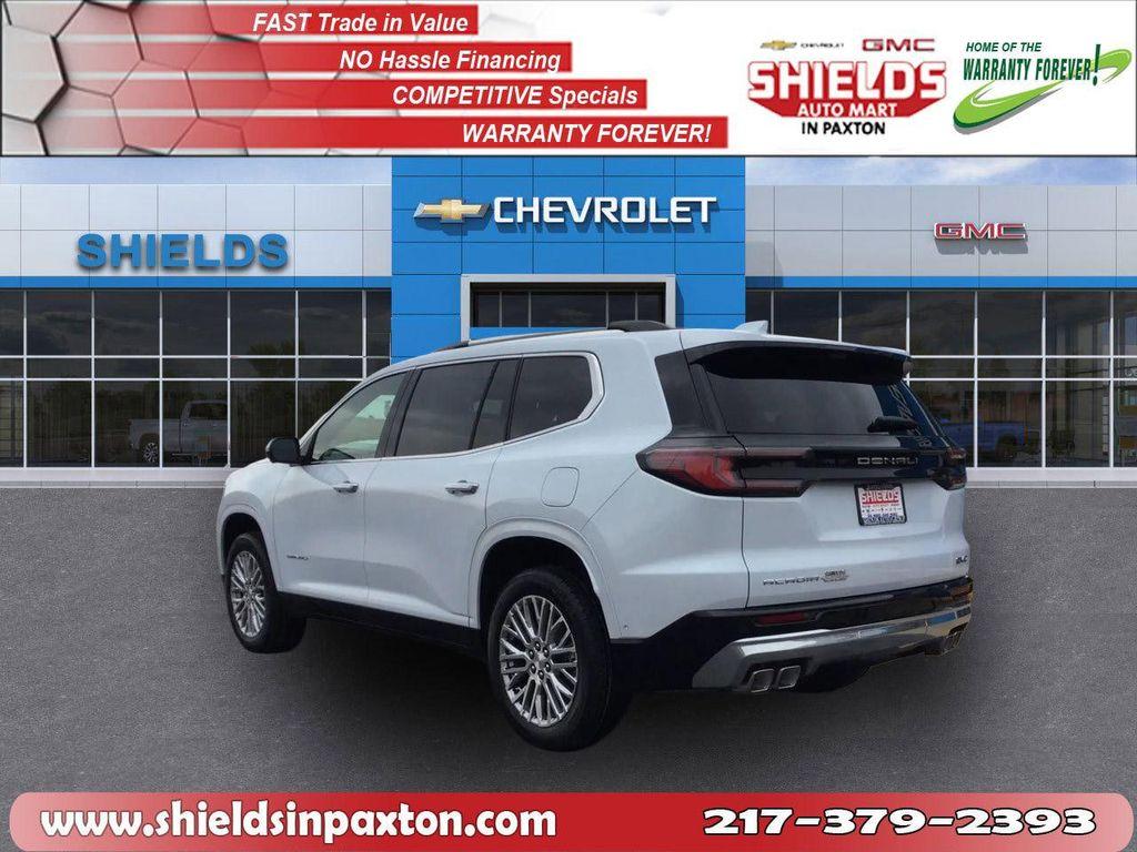 new 2026 GMC Acadia car, priced at $62,500