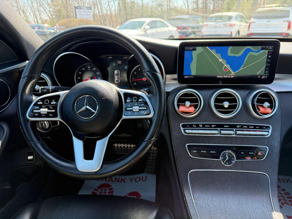 used 2019 Mercedes-Benz C-Class car, priced at $19,490