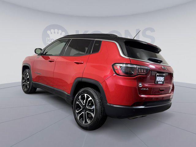 used 2023 Jeep Compass car, priced at $18,266