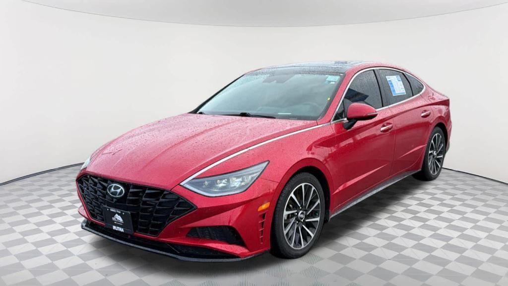 used 2021 Hyundai Sonata car, priced at $20,990