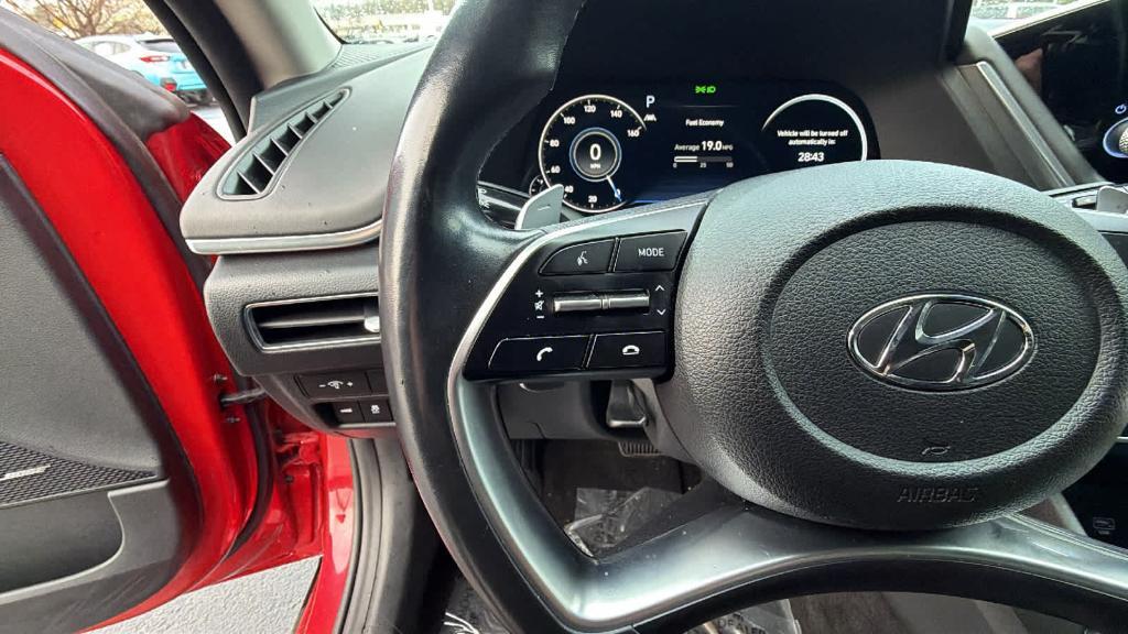used 2021 Hyundai Sonata car, priced at $20,990