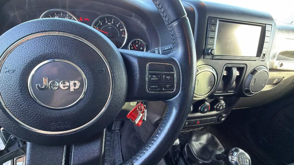 used 2017 Jeep Wrangler car, priced at $21,500