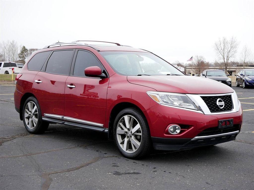 used 2015 Nissan Pathfinder car, priced at $9,999