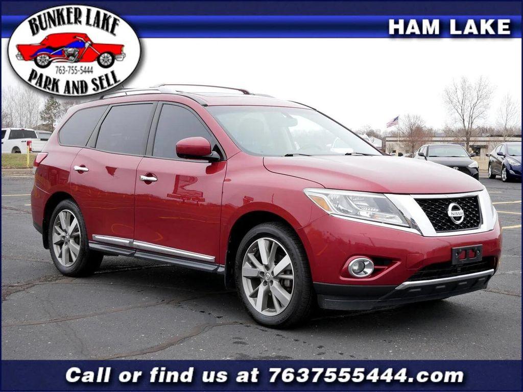 used 2015 Nissan Pathfinder car, priced at $9,999