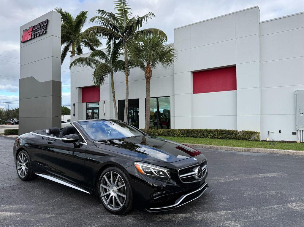 used 2017 Mercedes-Benz AMG S 63 car, priced at $72,900