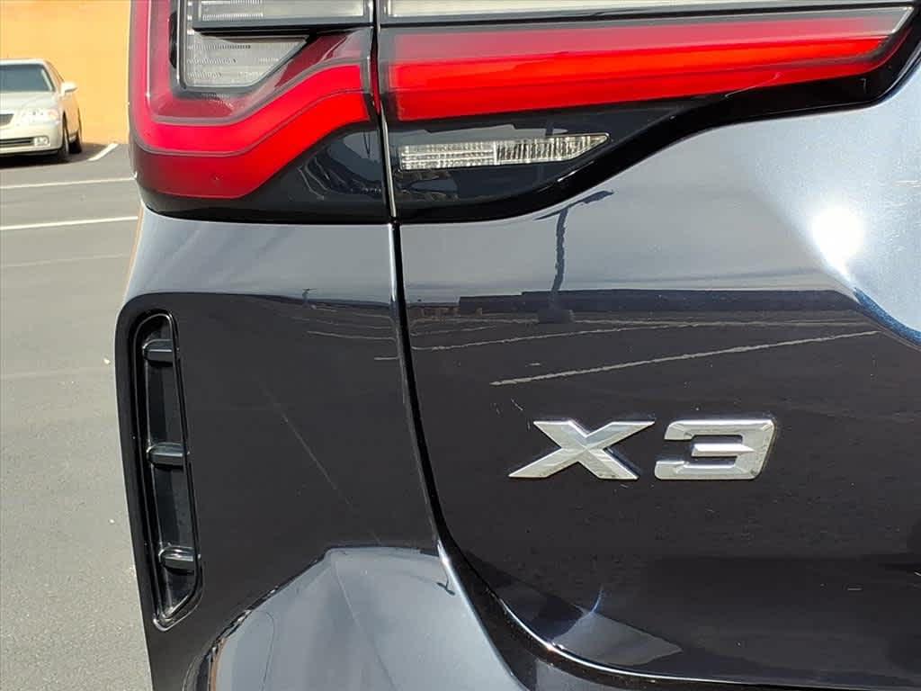 used 2023 BMW X3 car, priced at $35,700