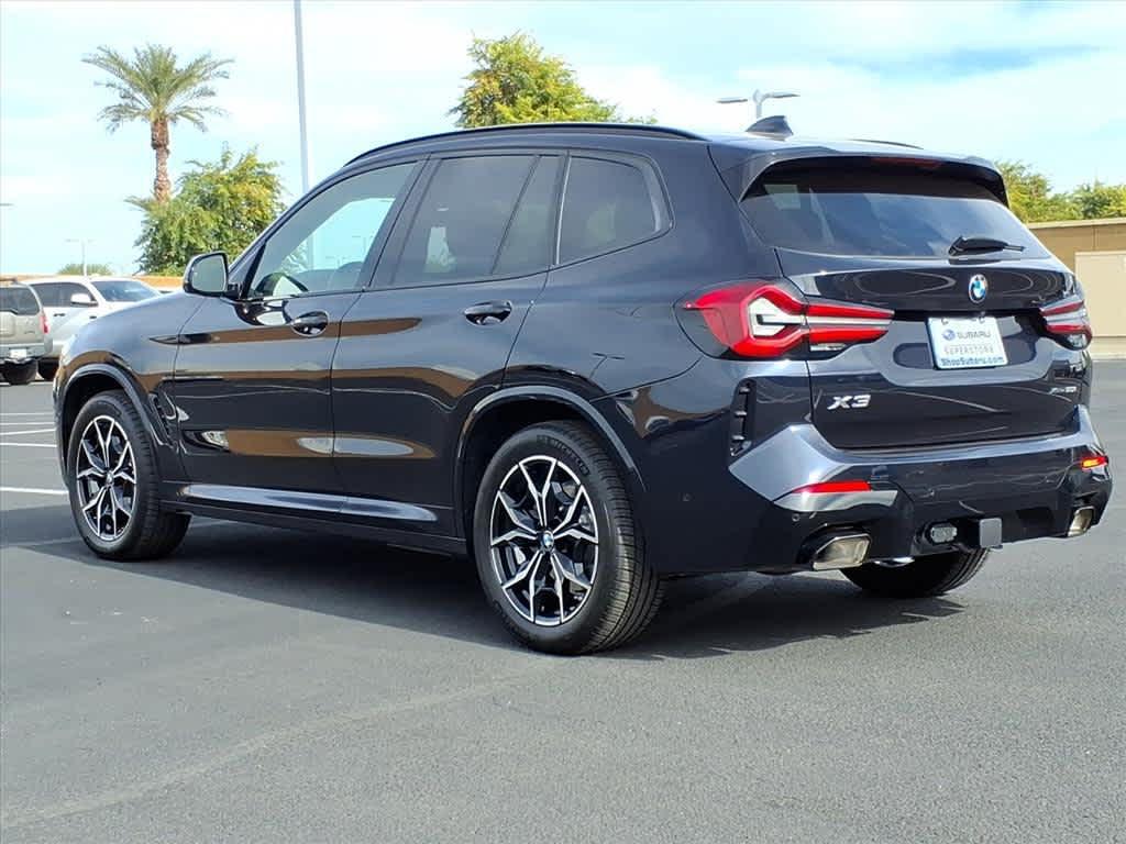 used 2023 BMW X3 car, priced at $35,700