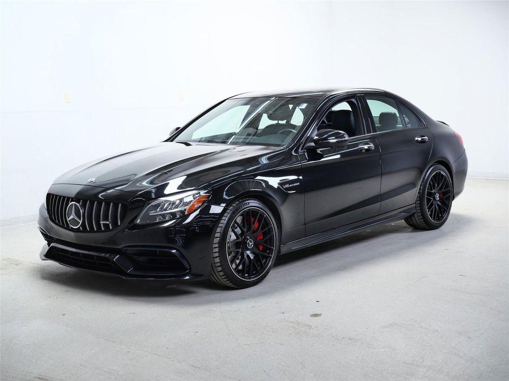used 2021 Mercedes-Benz AMG C 63 car, priced at $57,926