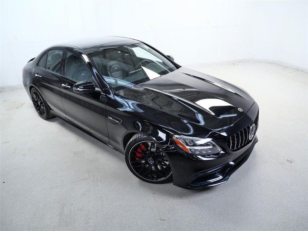 used 2021 Mercedes-Benz AMG C 63 car, priced at $57,926