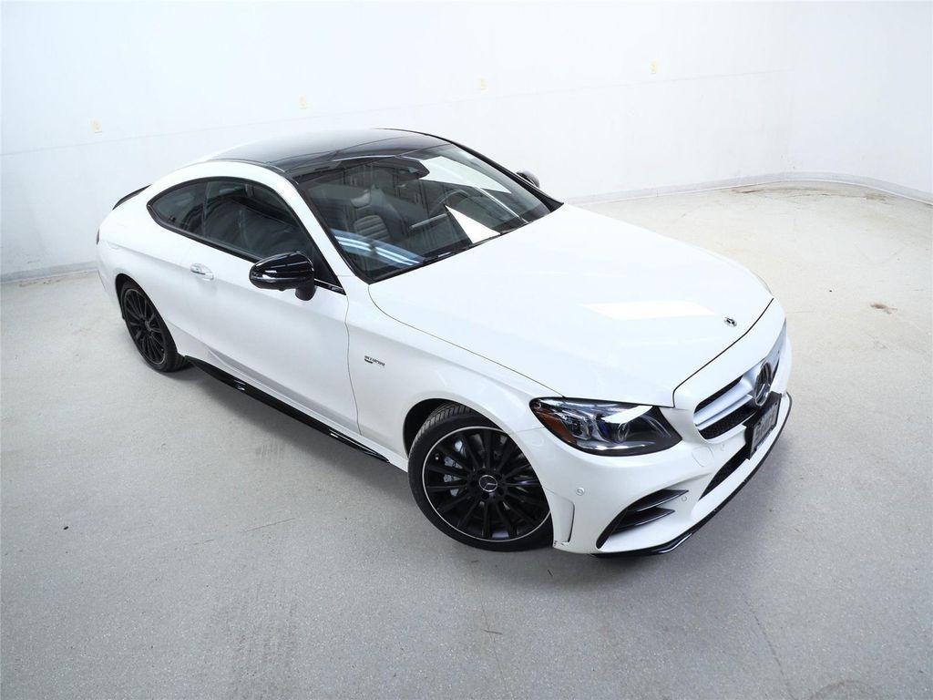 used 2021 Mercedes-Benz AMG C 43 car, priced at $42,518