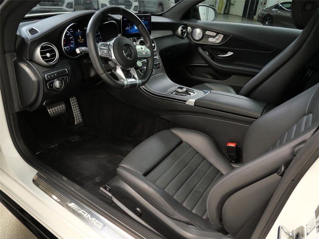 used 2021 Mercedes-Benz AMG C 43 car, priced at $42,518