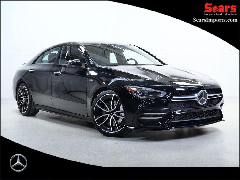 used 2021 Mercedes-Benz AMG CLA 35 car, priced at $23,859