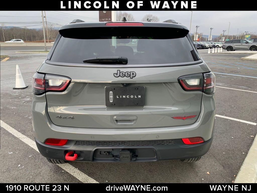 used 2022 Jeep Compass car, priced at $18,494