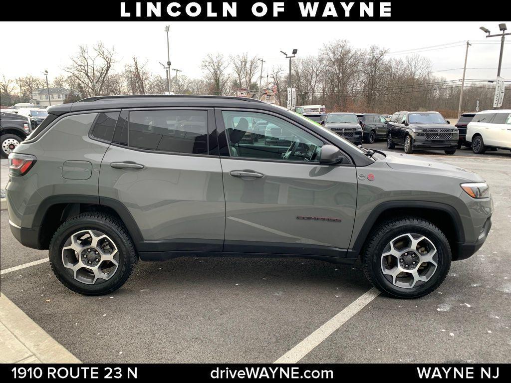 used 2022 Jeep Compass car, priced at $18,494