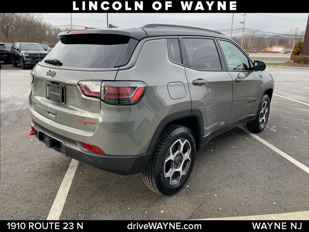 used 2022 Jeep Compass car, priced at $18,494