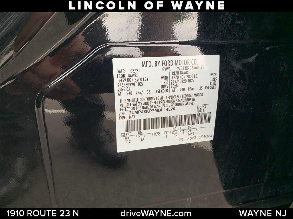 2021 Black Lincoln Nautilus