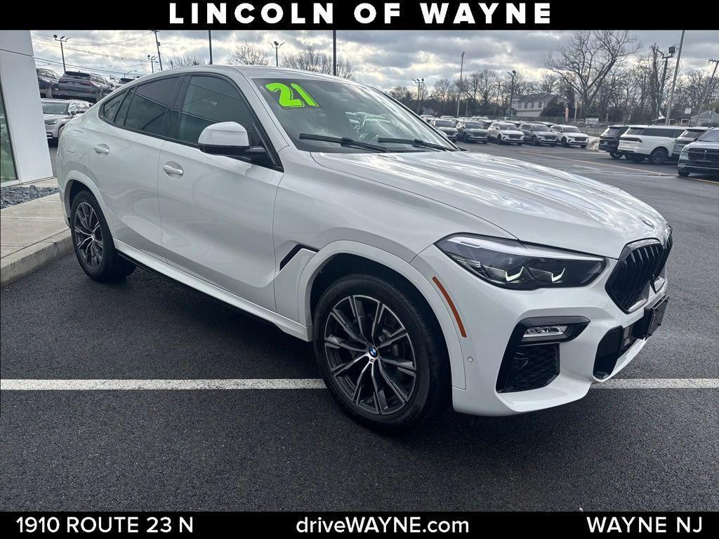 used 2021 BMW X6 car, priced at $37,894