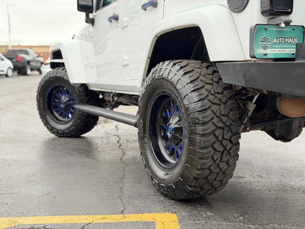 used 2014 Jeep Wrangler Unlimited car, priced at $17,499