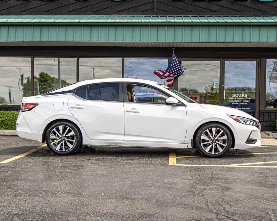 used 2021 Nissan Sentra car, priced at $16,500