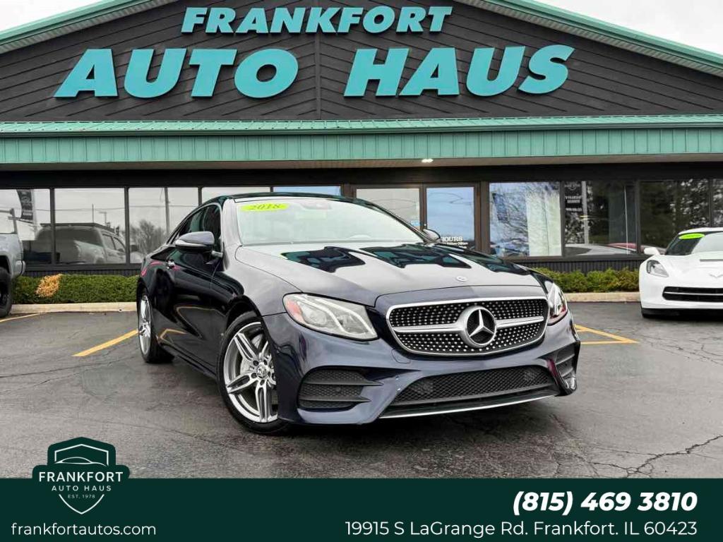 used 2018 Mercedes-Benz E-Class car, priced at $24,995