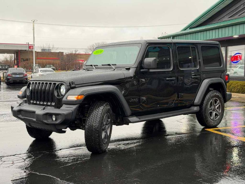used 2019 Jeep Wrangler Unlimited car, priced at $20,995