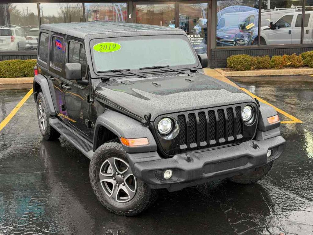 used 2019 Jeep Wrangler Unlimited car, priced at $20,995